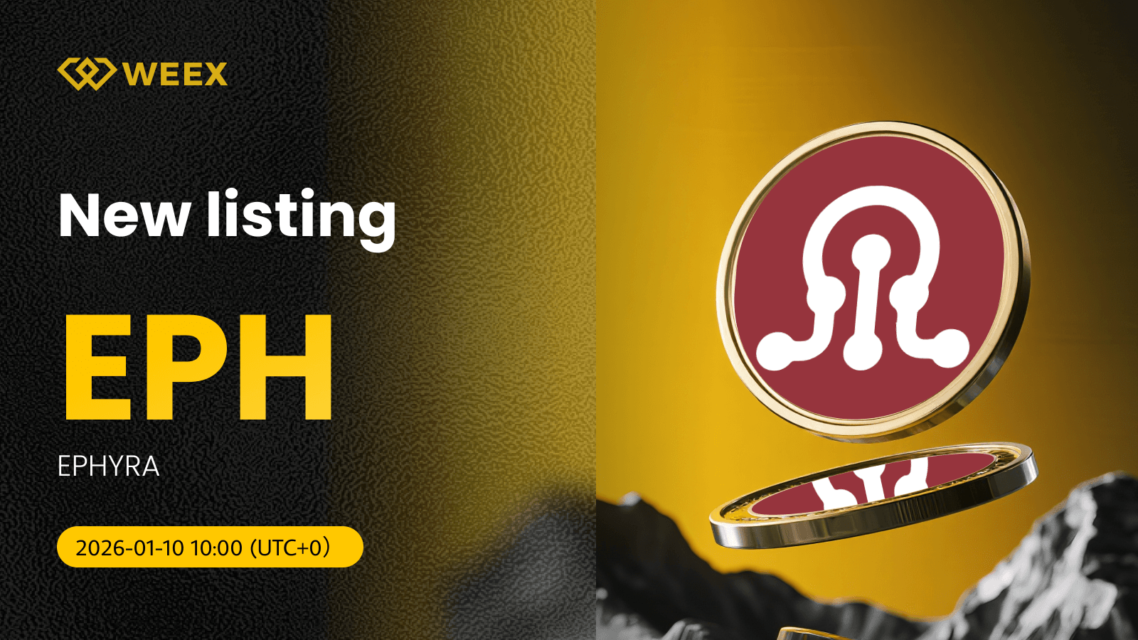 Trade EPH USDT on WEEX: EPHYRA (EPH) Coin Listing Live
