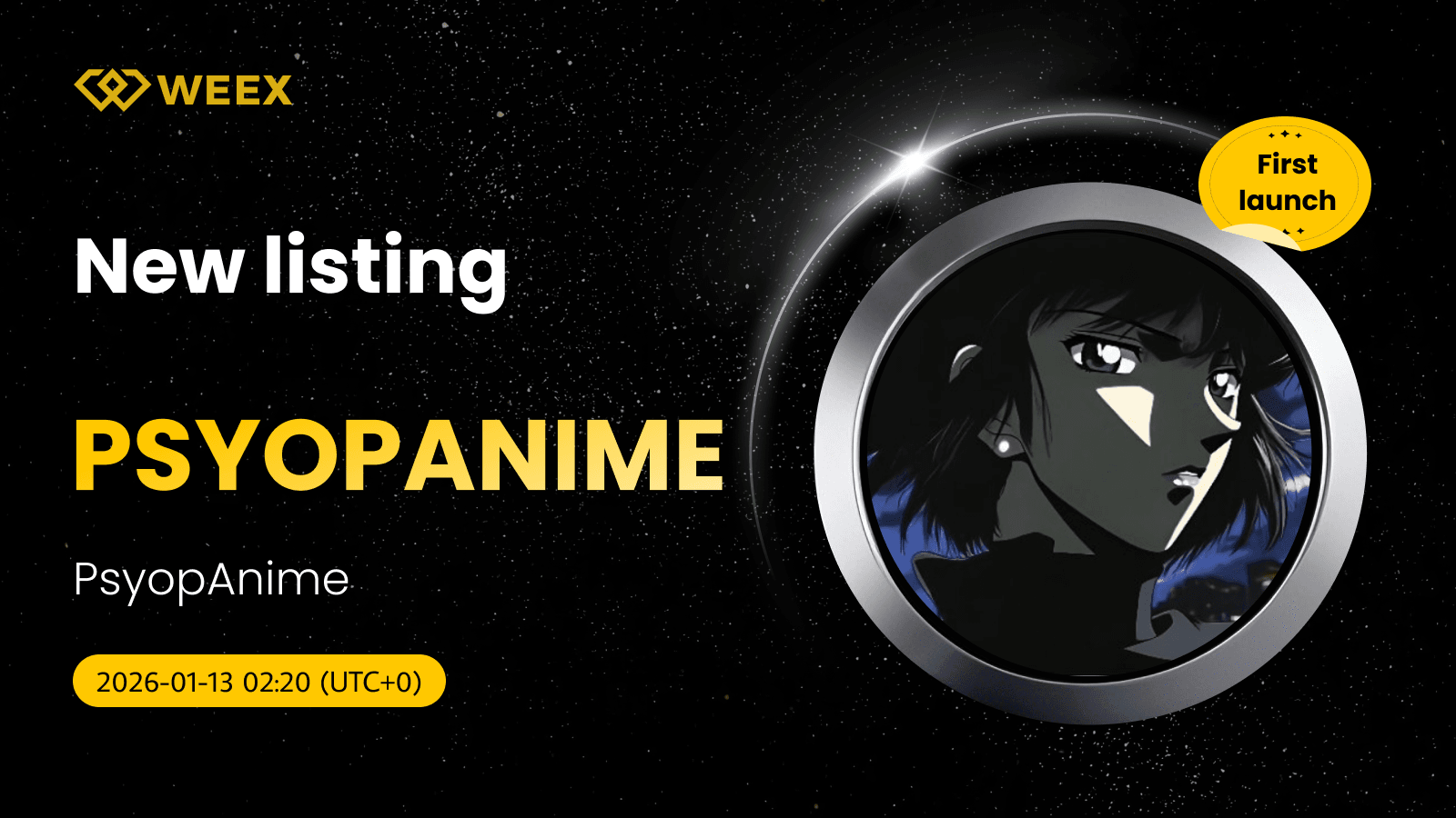 PSYOPANIME USDT Spot Trading Live on WEEX Exchange
