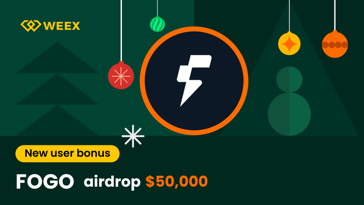 FOGO Airdrop: New User Welcome Reward With 50,000 USDT Prize Pool
